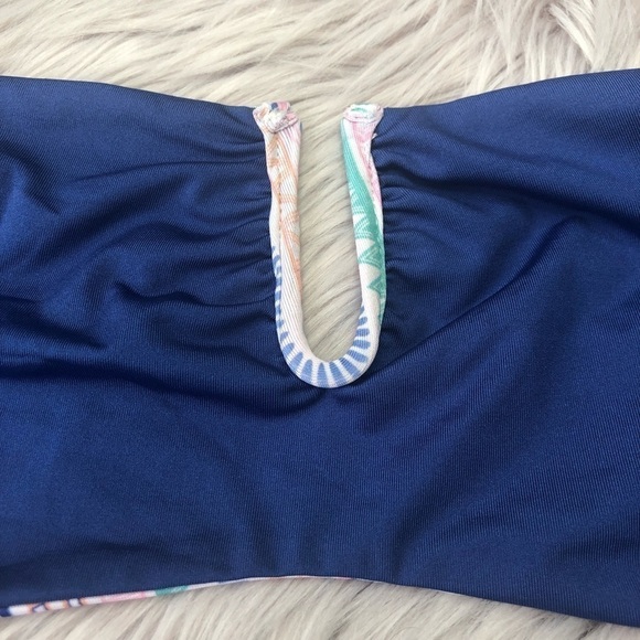 L’PORT Aztec Design Reversible Bandeau Bra - Picture 4 of 7